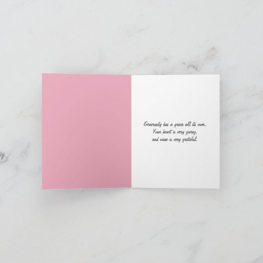 Danke Rose Bouquet (Innenseite)