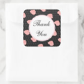 Danke, Rose Stickers (Tasche)