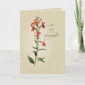 Danke Rote Wildblume, Religiöse (Vorderseite)