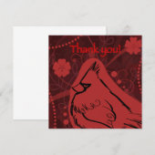 Danke roter Kardinal (Vorne/Hinten)