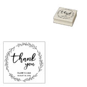 Danke, Rubber Briefmarke Gummistempel (Stempel)