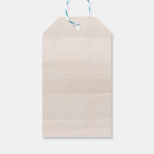 Danke Safari Animals Boho Baby Dusche Gefallen Geschenkanhänger (Rückseite)