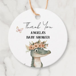 Danke Safari Boho Baby Dusche Geschenkanhänger