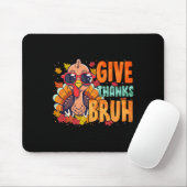 Danke sagen Bruder Erntedankfest Dankbar Truthahn Mousepad (Mit Mouse)