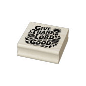 Danke sagen - Christlich Gummistempel (Stempel)