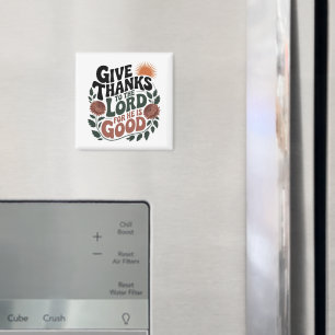 Danke sagen - Christlich Magnet