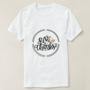 Danke sagen dankbares Erntedankfest Herbstferien T T-Shirt