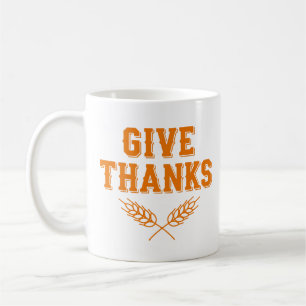 Danke sagen kaffeetasse