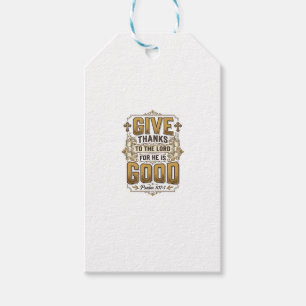 Danke sagen Psalm 107 Vintage Christliches T-Shirt Geschenkanhänger