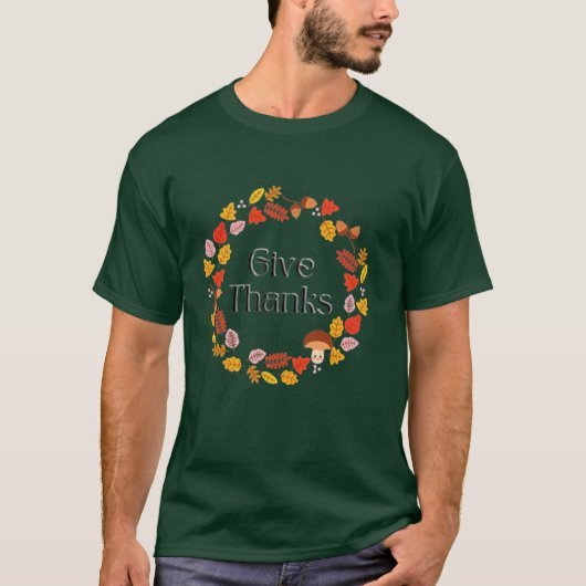 Danke sagen T-Shirt (Vorderseite)