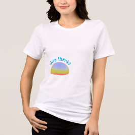 Danke sagen:T-Shirt Tri-Blend Shirt