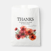 Danke Scarlet Petal Serenade Geschenktütchen (Vorderseite)