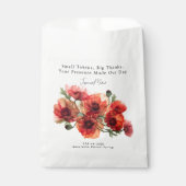 Danke Scarlet Petal Serenade Geschenktütchen (Vorderseite)