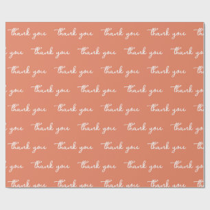 DANKE SCHICK EINFACH MODERN PERSONALISIERT GESCHENKPAPIER