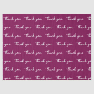 DANKE SCHICK EINFACH MODERN PERSONALISIERT SEIDENPAPIER