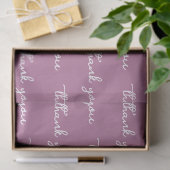DANKE SCHICK EINFACH MODERN PERSONALISIERT SEIDENPAPIER (Geschenk)