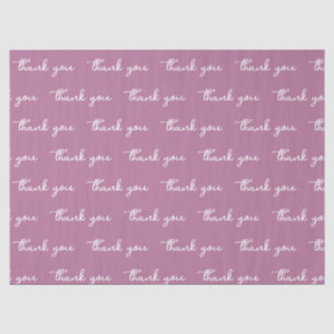 DANKE SCHICK EINFACH MODERN PERSONALISIERT SEIDENPAPIER