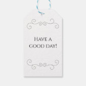 Danke-Schilder — Ich schätze es Geschenkanhänger (Rückseite)