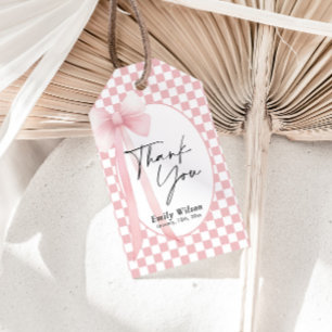 Danke Schleife  Geschenkanhänger