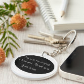 Danke- Schlüsselanhänger (Vorderseite rechts)