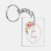 Danke Schlüsselanhänger (Vorderseite links)