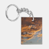 Danke Schlüsselanhänger (Vorderseite links)