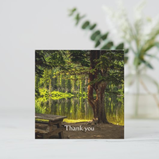 Danke schön Morning Light Sunrise Scripting (Stehend Vorderseite)