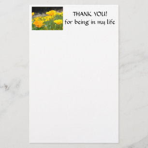 DANKE SCHÖN PAPIERWARE Mohnblumen Papierwaren Briefpapier