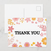 DANKE SCHÖN POSTKARTE (Vorne/Hinten)