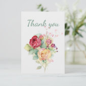 Danke schön Rose Bouquet Garden Blume (Stehend Vorderseite)