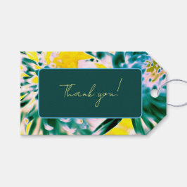 "Danke" Schöne Blume Geschenkmarke Geschenkanhänger