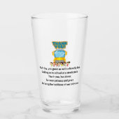 Danke, Schulbusfahrer. Glas (Vorderseite)