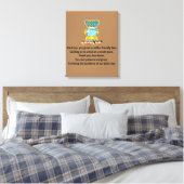 Danke, Schulbusfahrer. Leinwanddruck (Insitu (Schlafzimmer))