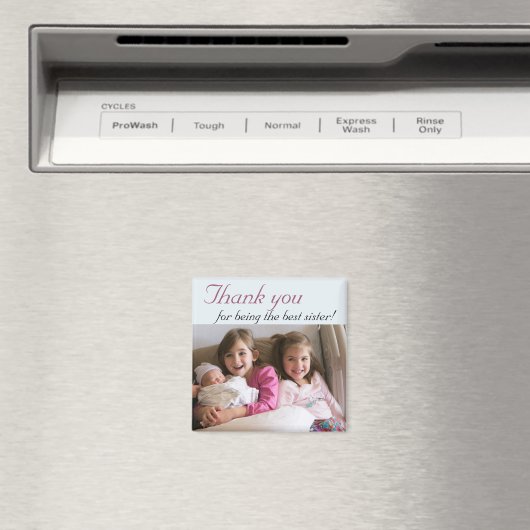Danke, Schwester Foto Magnet (In Situ (Geschirrspüler))
