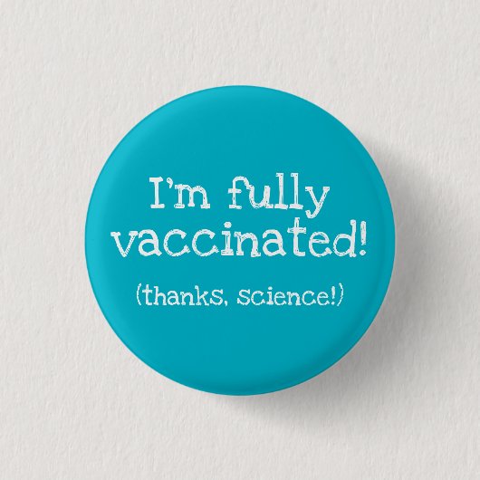 Danke, Science-Vaccated Button-On Button (Vorderseite)