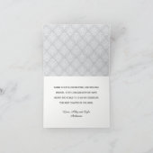 Danke Script Foto - Postkarte (Innenseite)