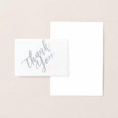 Danke, Script Mini (3.5"x5" Foil Card) Folienkarte (Anzeige)