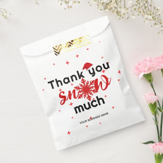 Danke sehr viel Weihnachtsgeschäft Geschenktütchen (Versiegelt)