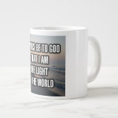 Danke sei Gott, dass ich das Licht der... Tasse (Vorderseite Rechts)