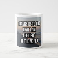 Danke sei Gott, dass ich das Licht der... Tasse