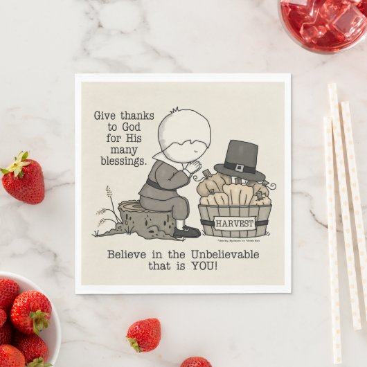 Danke Serviette (Beispiel)