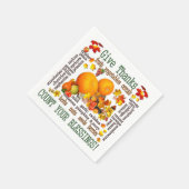 Danke! Serviette (Ecke)