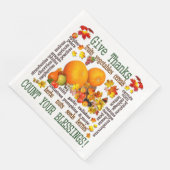 Danke! Serviette (Ecke)