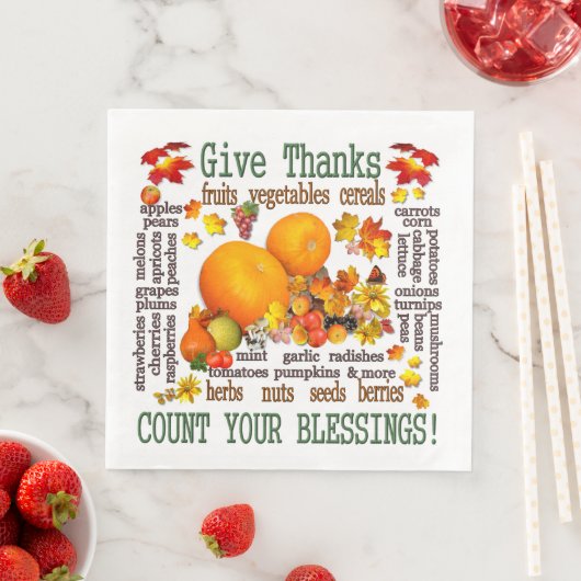 Danke! Serviette (Beispiel)