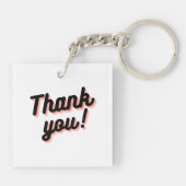 Danke Shadow Keyring Schlüsselanhänger (Rückseite)