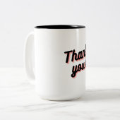 Danke, Shadow Tasse (Vorderseite Links)