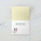 Danke Sheltie, Barking Faltenkarte Feiertagskarte (Innenseite)