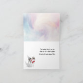 Danke Sheltie Dog Feiertagskarte (Innenseite)