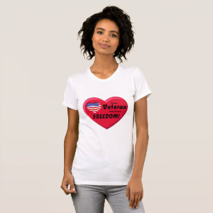 Danke Sie einem Veteranen heute für Ihre FREIHEIT! T-Shirt
