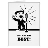 Danke, Sie sind die Besten! Retro-Ansager (Vorne)